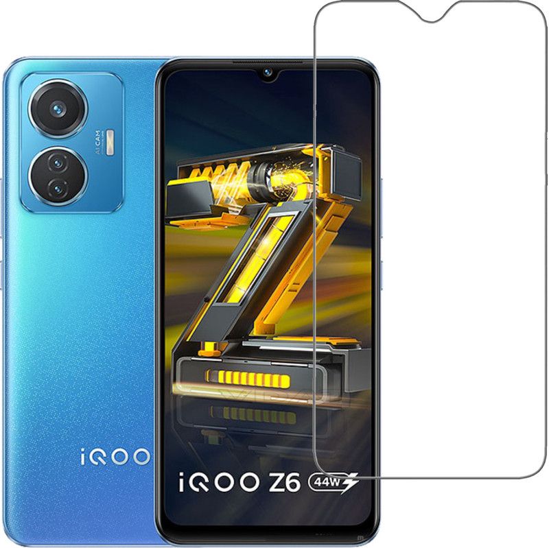 VDAT Tempered Glass Guard for IQOO Z6 5G  (Pack of 1)