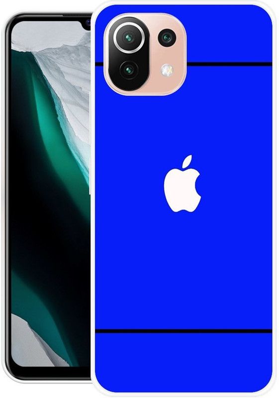 KLC Back Cover for Xiaomi 11Lite NE  (Multicolor, Grip Case, Silicon)