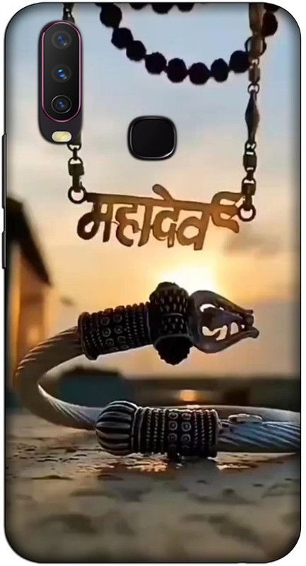 CROKIAN Back Cover for Vivo Y15 Mahadev Back Cover  (Multicolor, Hard Case, Pack of: 1)