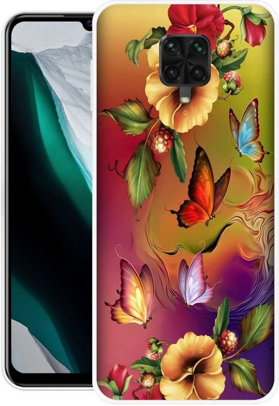 BLUEZAP Back Cover for Poco M2 Pro  (Multicolor, Grip Case, Silicon, Pack of: 1)