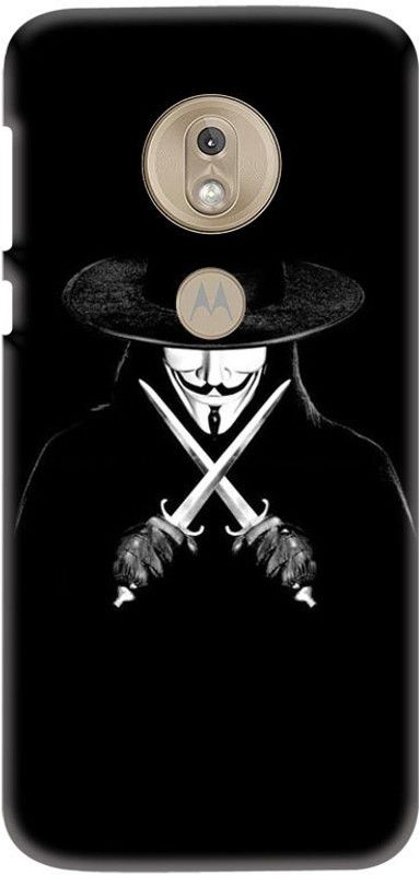 PNBEE Back Cover for Motorola Moto G7 Play -Devil Printed Back Case Cover  (Multicolor, Hard Case, Pack of: 1)