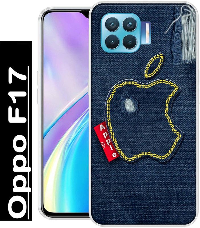 KUDI Back Cover for Oppo F17  (Multicolor, Grip Case, Silicon, Pack of: 1)