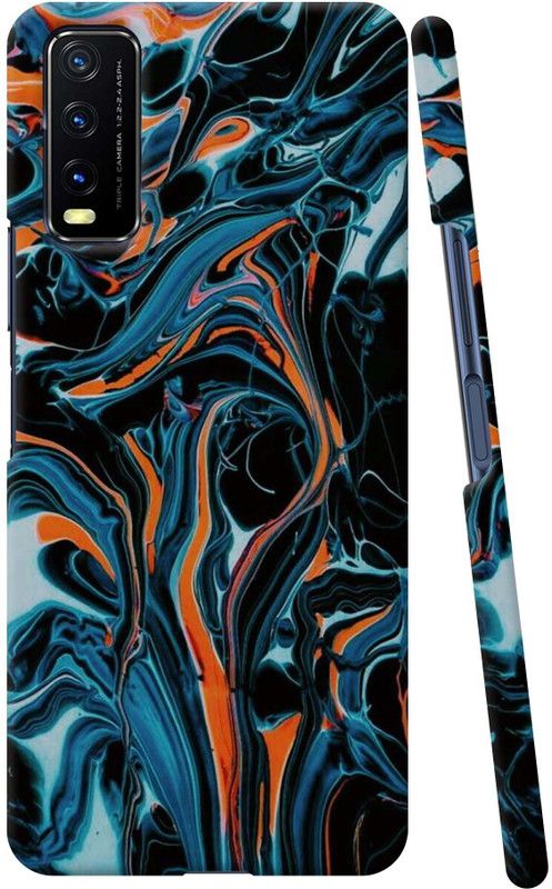 THE GOLDEN BUCK Back Cover for Vivo Y20g  (Multicolor, Pack of: 81)