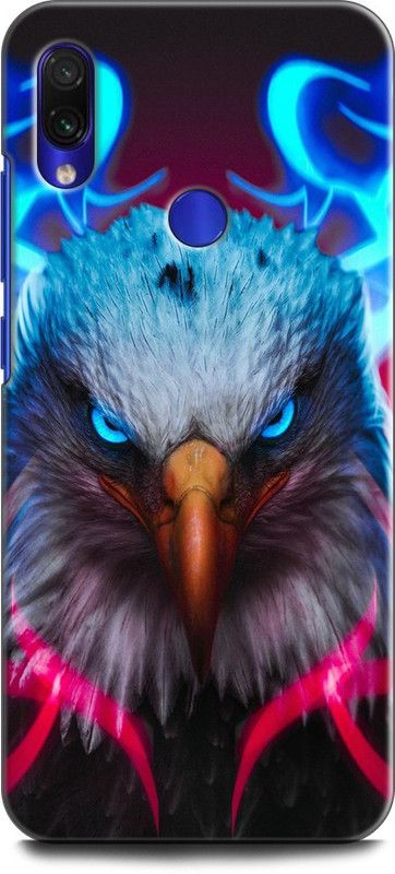 Wall Art Back Cover for Redmi Note 7 Pro EAGLE, BIRD  (Multicolor, Dual Protection, Pack of: 1)