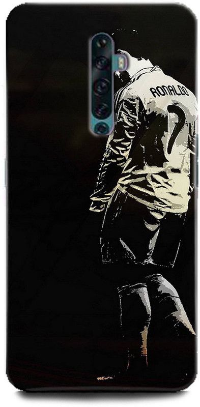 Afterglow Back Cover for Oppo Reno2 CRISTIANO RONALDO, CR-7, REAL MADRID, FOOTBALL, SPORTS  (Multicolor, Shock Proof, Pack of: 1)