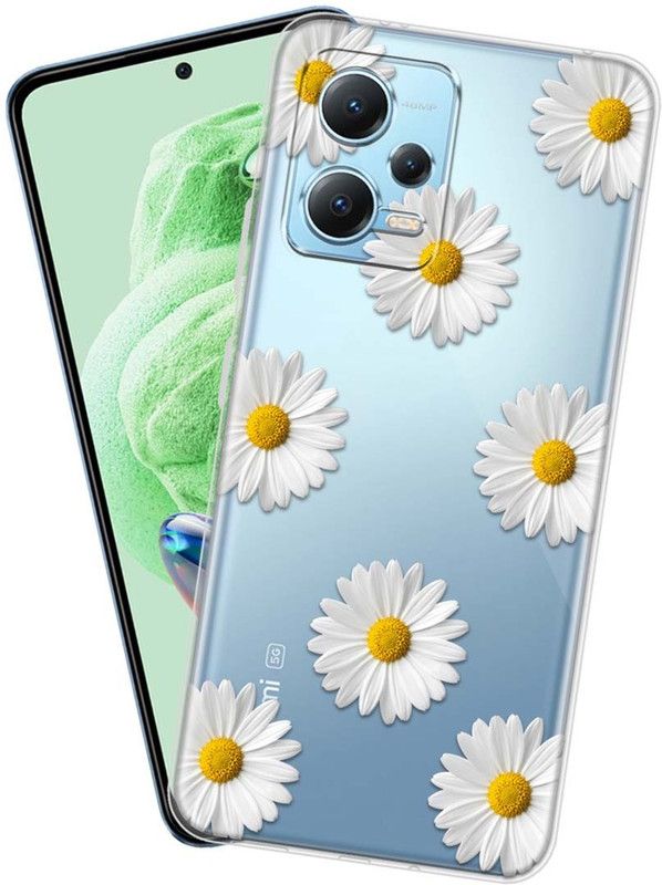 Memia Back Cover for Redmi Note 12 5G  (Multicolor, Grip Case, Silicon, Pack of: 1)