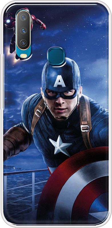 Hansviprint Back Cover for Vivo Y12, Vivo Y15, Vivo Y17  (Multicolor, Grip Case, Silicon)
