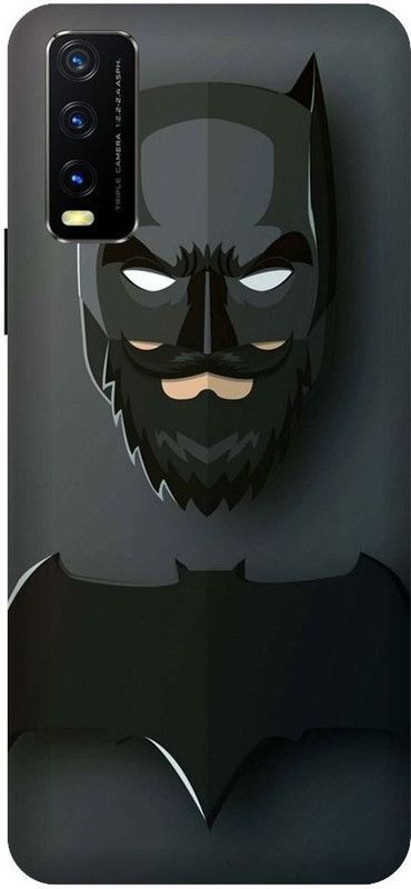 URCHIN Back Cover for Vivo Y20 Batman, Dark Knight, Superhero, DC comic, Movie, Batman Logo,  (Multicolor, Shock Proof)