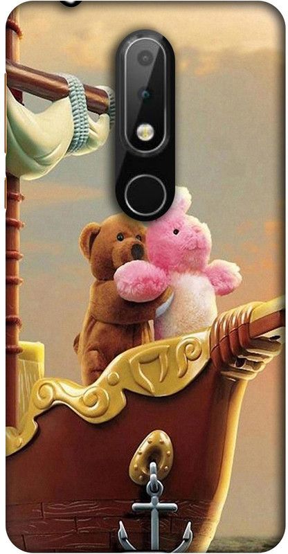 Casotec Back Cover for Nokia 5.1 Plus  (Multicolor, Pack of: 1)