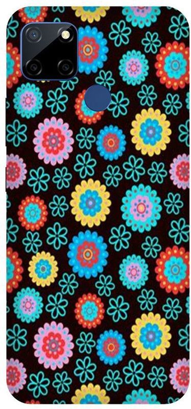 Enna Traders Back Cover for Realme C25s( Colourful design) PRINTED BACK COVER  (Multicolor, Waterproof, Pack of: 1)