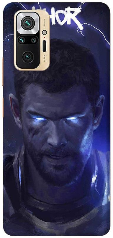 NDCOM Back Cover for Redmi Note 10 Pro Max Avengers End Game Thor Trendy Printed  (Multicolor, Hard Case)