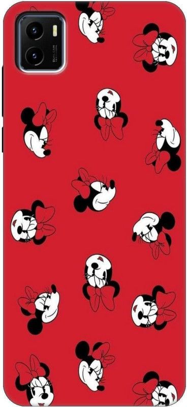 Abuy Back Cover for Vivo Y15s  (Red, Flexible, Silicon)