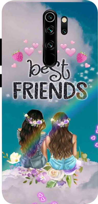 LIKELOOK Back Cover for Mi Redmi Note 8 Pro ( Couple, Love, Friends )  (Multicolor, Shock Proof, Pack of: 1)