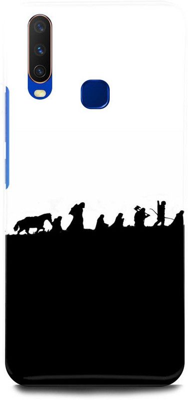 ZIGTOZAG SHOPPE Back Cover for vivo Y11  (White, Hard Case)