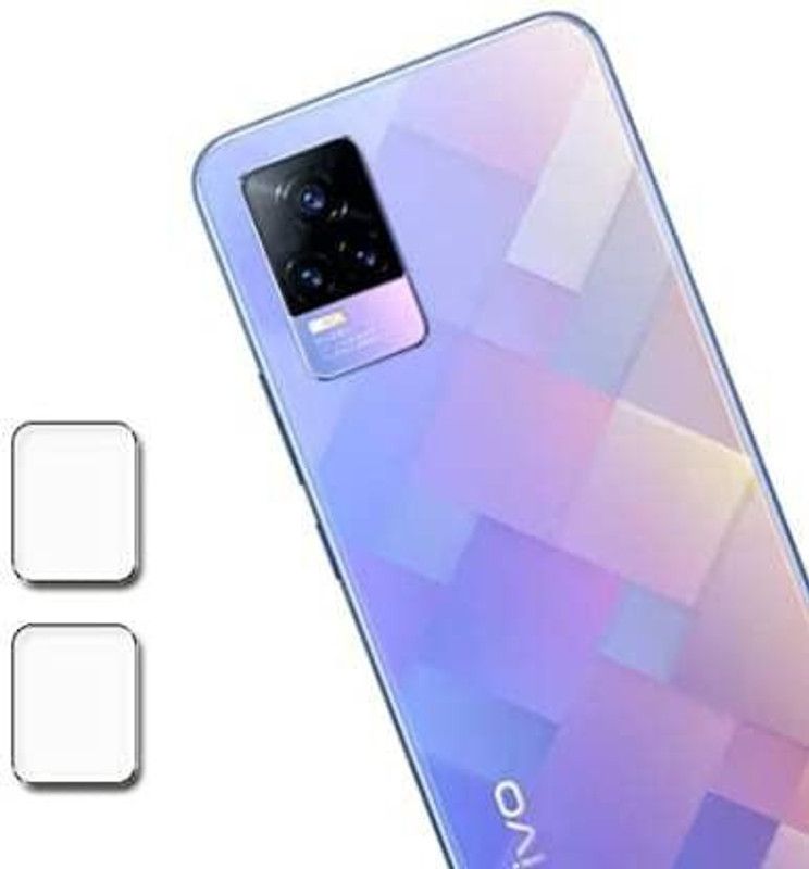 Transparent Back Camera Lens Glass Protector for Cii Vivo Y73  (Pack of: 2)