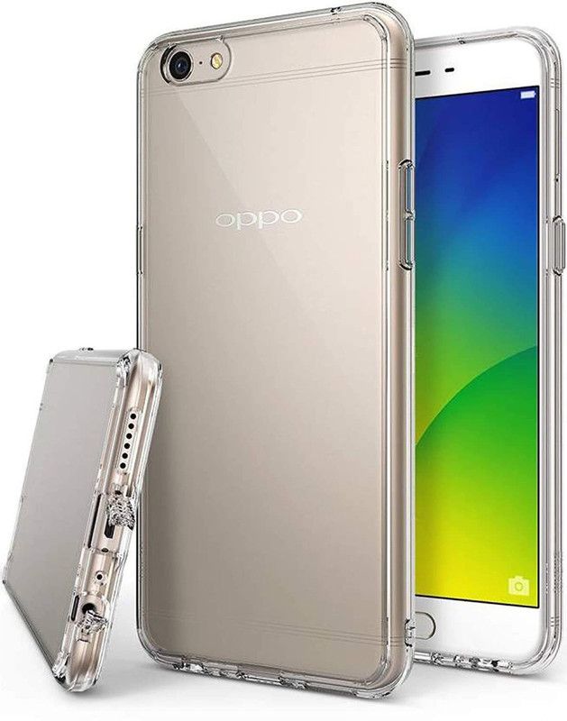 VIBHATSU Back Cover for Oppo A57, ID39  (Transparent, Dual Protection, Pack of: 1)