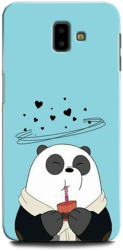 Afterglow Back Cover for SAMSUNG Galaxy J6 Plus CUTE TEDDY, CARTOON, ANIME  (Multicolor, Shock Proof, Pack of: 1)