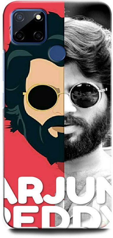 GRAFIQE Back Cover for Realme C12 Arjun Reddy, Kabir Singh, South Star, Vijay Deverkonda, South  (Multicolor, Shock Proof, Pack of: 1)