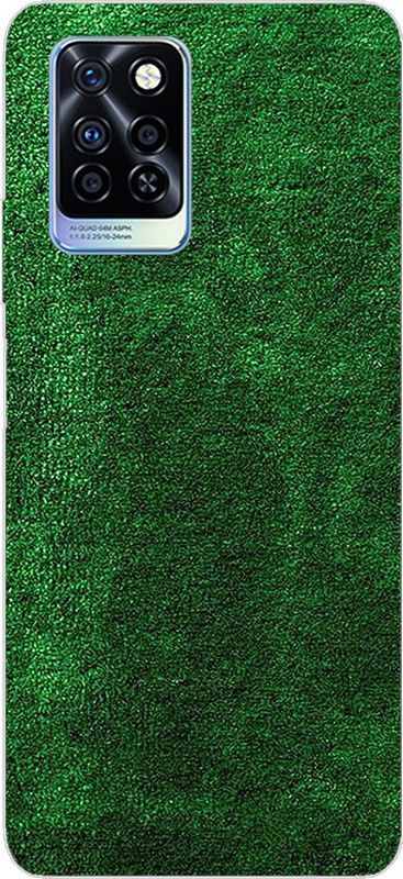 SmartNxt Back Cover for Infinix Note 10 Pro  (Green, Flexible, Silicon)