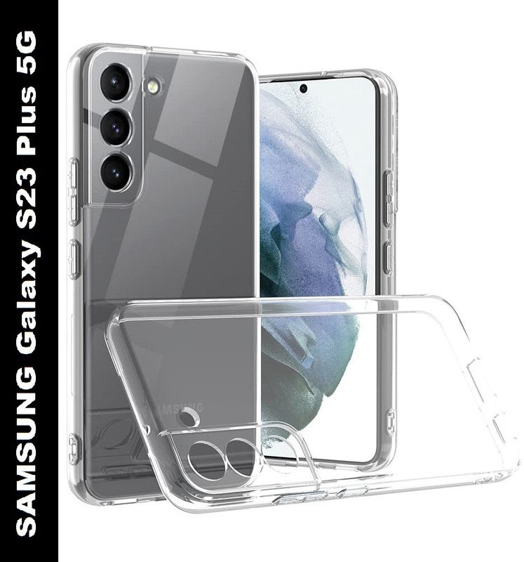 Hyper Back Cover for SAMSUNG Galaxy S23 Plus 5G, SAMSUNG Galaxy S23+ 5G, SAMSUNG Galaxy S23 Plus, (CT)  (Transparent, Shock Proof, Silicon, Pack of: 1)