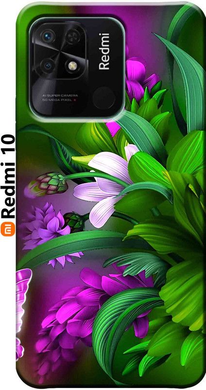 Rockerspot Back Cover for Redmi 10 2597  (Multicolor, Dual Protection, Silicon, Pack of: 1)