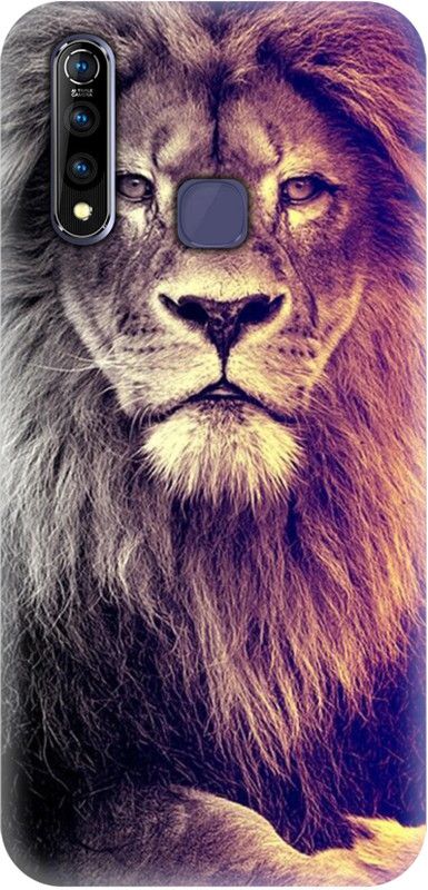 Smutty Back Cover for Vivo Z1 Pro, Vivo 1951 - Lion Print  (Multicolor, Hard Case, Pack of: 1)