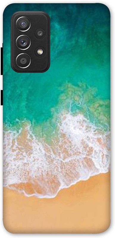 NDCOM Back Cover for Samsung Galaxy A52 Ocean Beach Printed  (Multicolor, Hard Case, Pack of: 1)