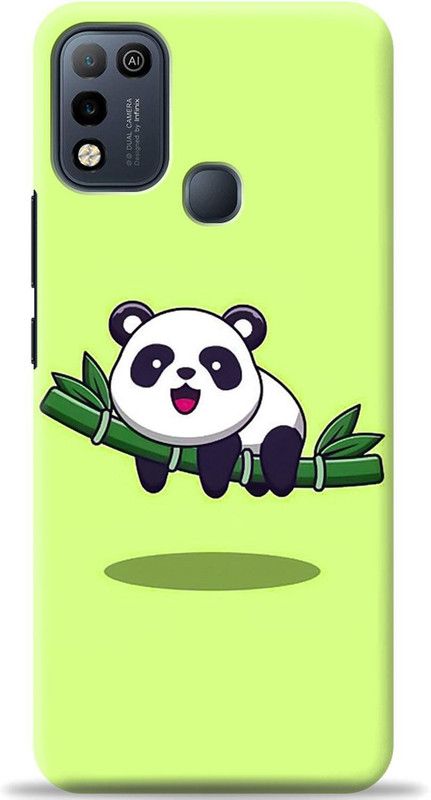 Crafter Back Cover for Infinix Smart 5  (Green, Shock Proof, Pack of: 1)