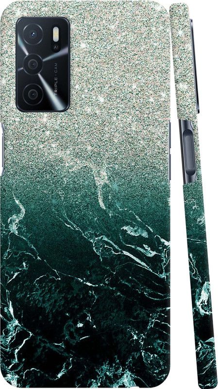 GS PANDA COLLECTIONS Back Cover for OPPO A53s 5G  (Grey, Green, Hard Case, Pack of: 1)
