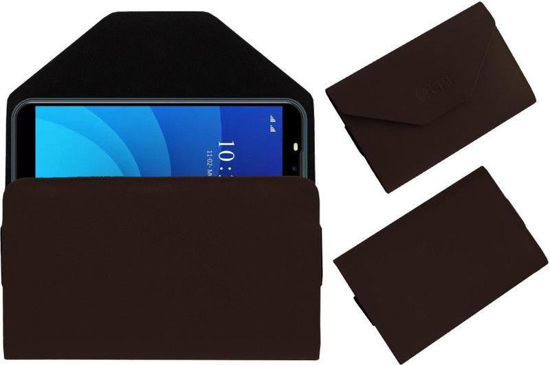 ACM Pouch for Ikall Z1 Pro  (Brown, Cases with Holder, Pack of: 1)