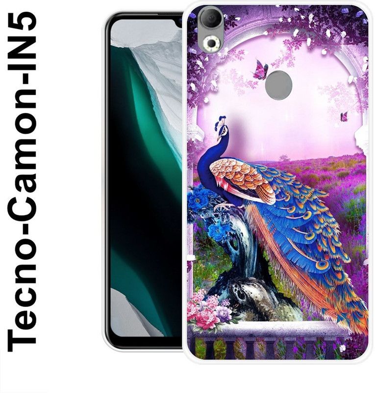 SUPER CASE Back Cover for Tecno Camon IN5  (Multicolor, Silicon)