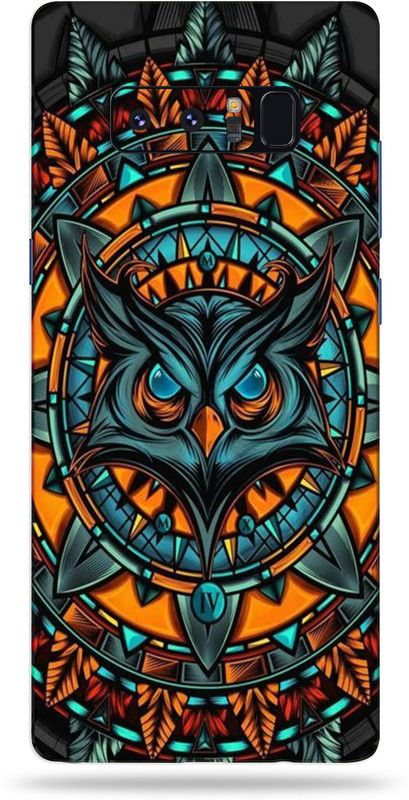 BugguSkin Samsung Galaxy Note 8, Samsung Galaxy Note 8 Mobile Skin  (Ultra Super Mighty Owl Skin With High Matte Finish.)
