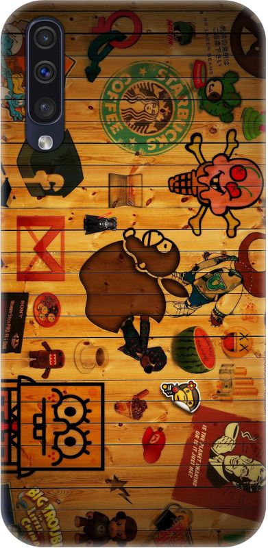 Smutty Back Cover for Samsung Galaxy A50, SM-A505FN, SM-A505F - Graffiti Print  (Multicolor, Hard Case, Pack of: 1)