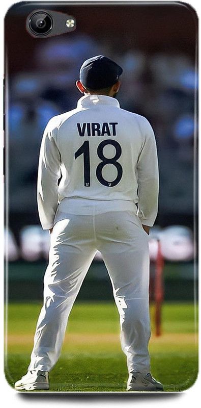 FRONK Back Cover for Vivo V5, 1601, VIRAT, KOHLI, INDIAN, PLAYER, CRICKETER, RCB  (White, Hard Case, Pack of: 1)