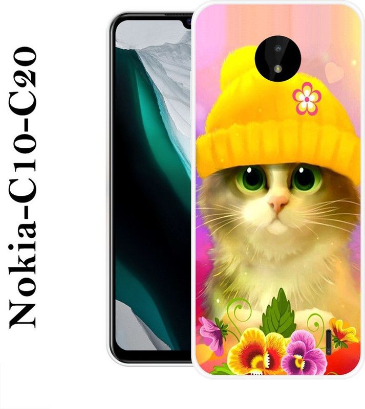 BAGRA Back Cover for Nokia C20  (Multicolor, Silicon)
