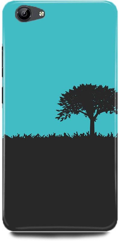 ZIGTOZAG SHOPPE Back Cover for vivo Y71i, 1801/1731B, ABSTRACT, ART COLOUR, TREE  (Blue, Hard Case)