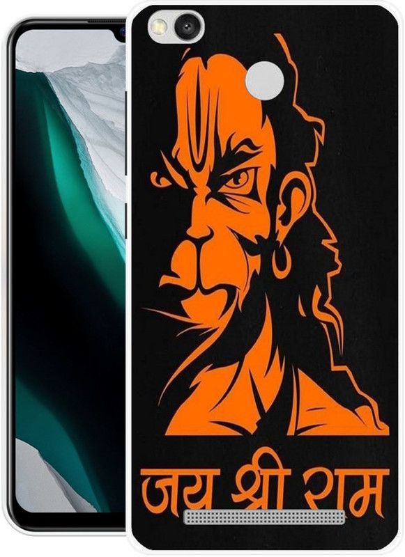 PAEDICON Back Cover for Mi Redmi 3S Prime  (Black, Orange, Grip Case, Silicon)