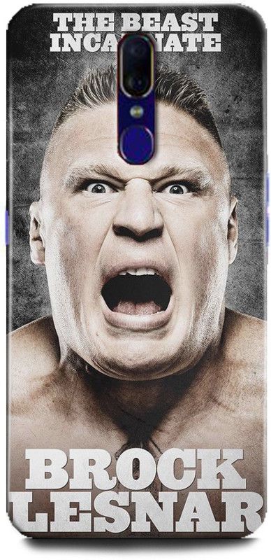 INTELLIZE Back Cover for Oppo A9/CPH1938 Brock lesnar,Printed  (Multicolor, Shock Proof, Pack of: 1)