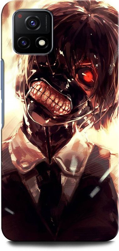 GRAFIQE Back Cover for VIVO Y72 5G KANEKI, TOKYO GHOUL, ANIME  (Multicolor, Shock Proof, Pack of: 1)