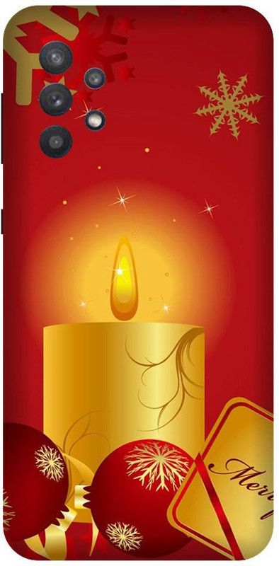 SRIJONI Back Cover for Samsung Galaxy A32 5G  (Red, Yellow)