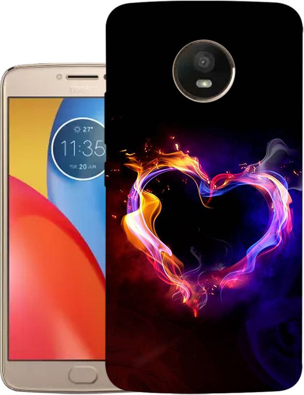 Kridha Back Cover for Motorola Moto E4, XT1766, XT1763 | Design_116  (Multicolor, Flexible, Silicon)