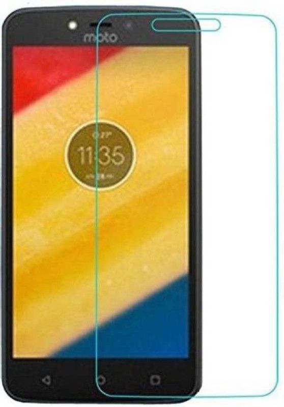 DSCASE Tempered Glass Guard for Motorola Moto C Plus  (Pack of 1)