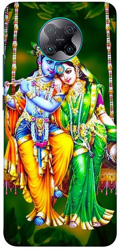 LUCKY MOBI.COM Back Cover for Poco F2 Pro, Mi Redmi K30 Pro( RADHE KRISHNA WALLPAPER) PRINTED BACK COVER  (Multicolor, Hard Case, Pack of: 1)