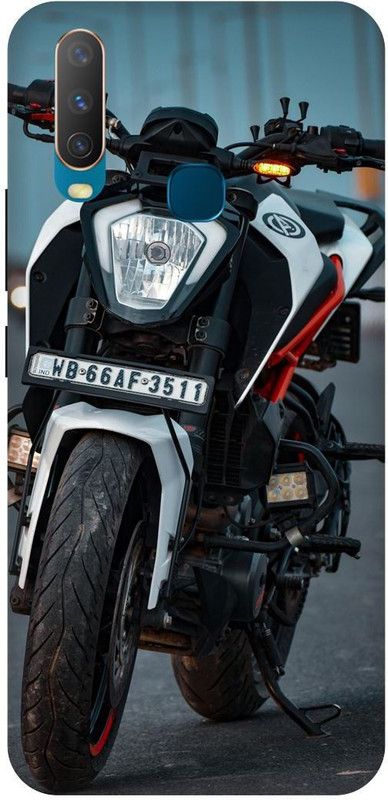 DIKRO Back Cover for vivo Y12, 1904, BMW, BIKE, LOVER, RIDER, KTM, DUKE  (Black, Hard Case, Pack of: 1)