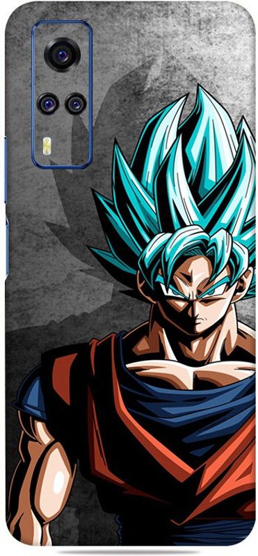 gizmo Vivo Y51a Mobile Skin  (Blue Goku Multicolor Skin With Ultra Matte Finish)