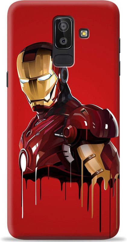 Crafter Back Cover for Samsung Galaxy J8  (Red, Shock Proof, Pack of: 1)