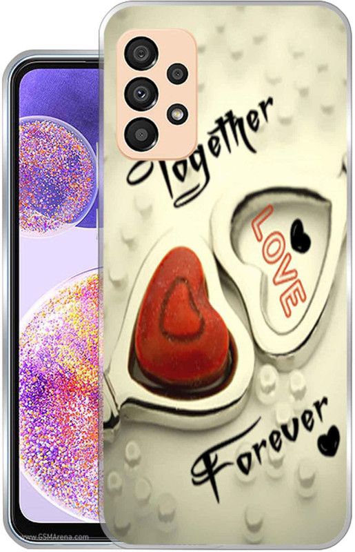 Vascase Back Cover for Samsung Galaxy A73 5G  (Multicolor, Dual Protection, Silicon, Pack of: 1)
