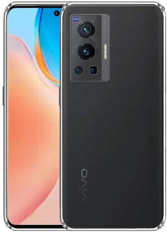FITSMART Back Cover for vivo X70 Pro (6.56")  (Transparent, Shock Proof, Silicon, Pack of: 1)