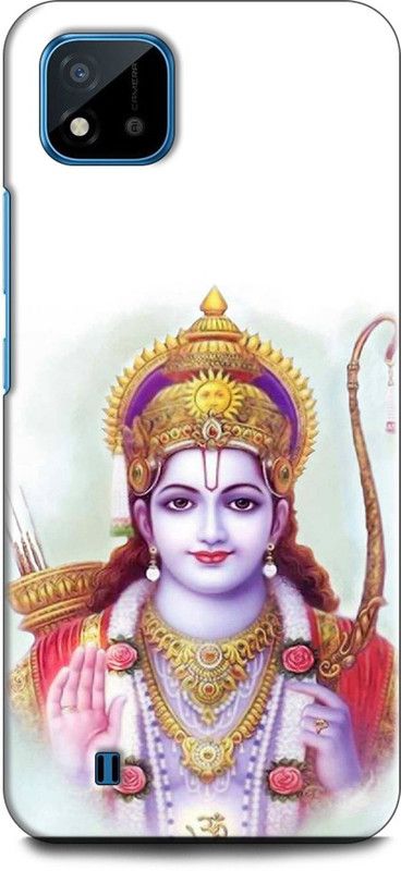 WallCraft Back Cover for Realme C20, RMX3063, RMX3061 RAM JI, JAI SHREE RAM, LORD RAM, GOD  (Multicolor, Dual Protection, Pack of: 1)