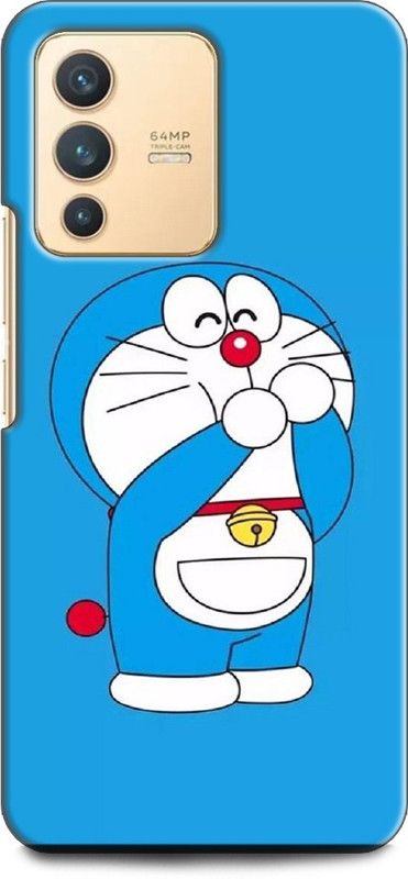 Wall Art Back Cover for Vivo V23 PRO (5G) DORAEMON, NOBITA, CARTOON, FUNNY, CUTE, DORAEMON, DOREMON  (Multicolor, Dual Protection, Pack of: 1)